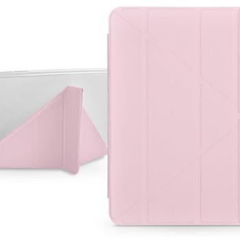 Apple iPad Air 4 (2020)/iPad Air 5 (2022) 10.9/iPad Pro 11 (2022) tablet tok (Smart Case) on/off funkcióval, Apple Pencil tartóval - Devia Gremlin Series Case WithPencil Slot - pink kép