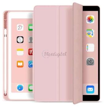 Apple iPad Air 4 (2020)/iPad Air 5 (2022) 10.9 tablet tok (Smart Case) on/off funkcióval, Apple Pencil tartóval - Tech-Protect - rózsaszín (ECO csomagolás) kép