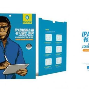Apple iPad Air/Air 2/Pro 9.7&#039;&#039; Blueo Special Writing Fólia - Átlátszó kép