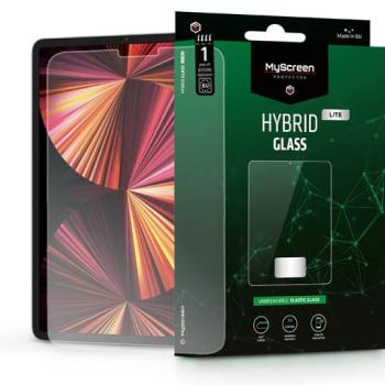 Apple iPad Pro 11 (2018/2020/2021)/iPad Air 4 (2020) rugalmas üveg képernyővédő fólia - MyScreen Protector Hybrid Glass Lite - átlátszó kép