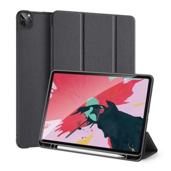 Apple iPad Pro 11 (2020 / 2021 / 2022), mappa tok, Smart Case, érintőceruza tartó, Dux Ducis Domo, fekete kép