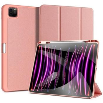Apple iPad Pro 13 (2024 / 2025), mappa tok, Smart Case, érintőceruza tartó, Dux Ducis Domo, rózsaszín kép