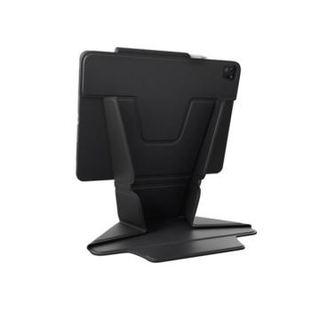 Apple iPad Pro 13 (2024), mappa tok, Apple Pencil tartóval, állvány funkció, Origami Smart Case, Uniq Ryzen 360, fekete kép