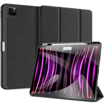 Apple iPad Pro 13 (2024), mappa tok, Smart Case, érintőceruza tartó, Dux Ducis Domo, fekete kép