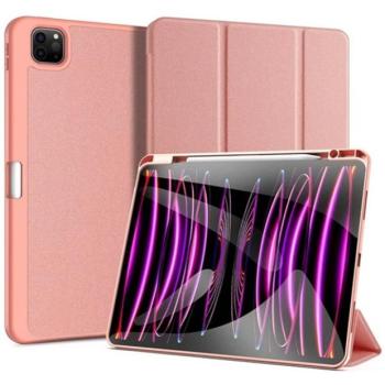 Apple iPad Pro 13 (2024), mappa tok, Smart Case, érintőceruza tartó, Dux Ducis Domo, rózsaszín kép