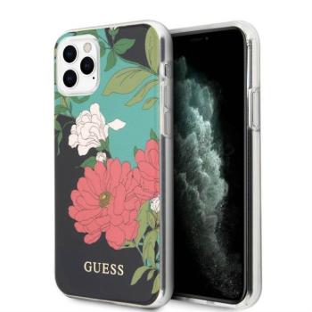 Apple iPhone 11 GUESS GUHCN61IMLFL01 TPU Hátlap - Flower 1 kép
