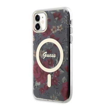 Apple iPhone 11 GUESS GUHMN61HCFWSA MagSafe Hátlap - Khaki tok kép