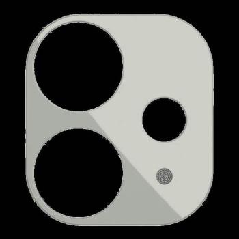Apple iPhone 11 Pro/11 Pro Max Joyroom JR-PF044 Knights 3D Fém Kamera Védő Üvegfólia - Ezüst kép