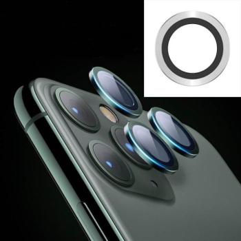 Apple iPhone 11 Pro/11 Pro Max Joyroom JR-PF097 3D Fém Kamera Védő Üvegfólia - Ezüst kép