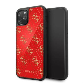 Apple iPhone 11 Pro GUESS GUHCN584GGPRE Hátlap - Piros kép