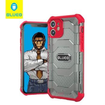 Apple iPhone 11 Pro Max Blueo Military Hátlap - Piros kép