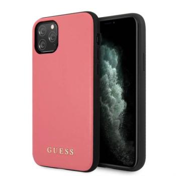 Apple iPhone 11 Pro Max GUESS GUHCN65PUMPI Hátlap - Rózsaszín kép