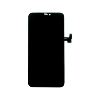 Apple iPhone 11 Pro Max kompatibilis LCD kijelző érintőpanellel, OEM jellegű, fekete, Grade R kép