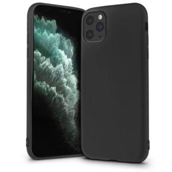 Apple iPhone 11 Pro Max szilikon hátlap - Soft Premium - fekete kép
