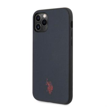 Apple iPhone 11 Pro U.S.Polo USHC58PUNV Bőr Hátlap - Kék kép