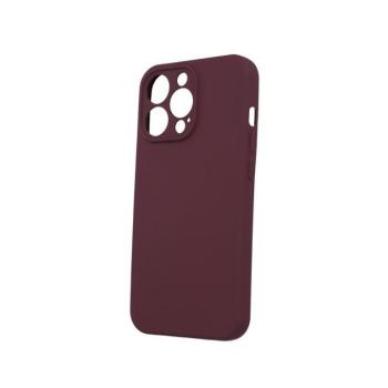 Apple iPhone 11 Silicon Hátlap - Bordó kép