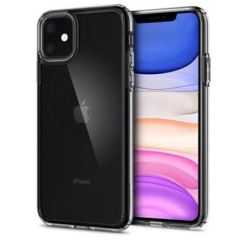 Apple iPhone 11 ütésálló hátlap - Spigen Ultra Hybrid - átlátszó kép