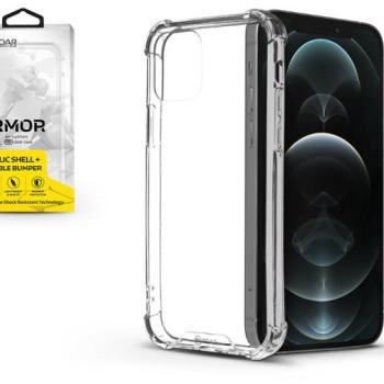 Apple iPhone 12/12 Pro szilikon hátlap - Roar Armor Gel - átlátszó kép