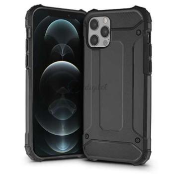 Apple iPhone 12/12 Pro ütésálló hátlap - Armor - fekete kép