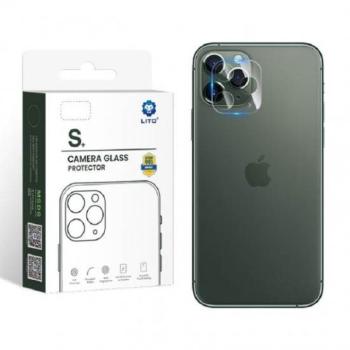 Apple iPhone 12 Lito S+ 3D Kamera Védő Üvegfólia - Átlátszó kép