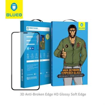 Apple iPhone 12 Mini Blueo 3D Anti-Broken Edge Üvegfólia - Fekete kép