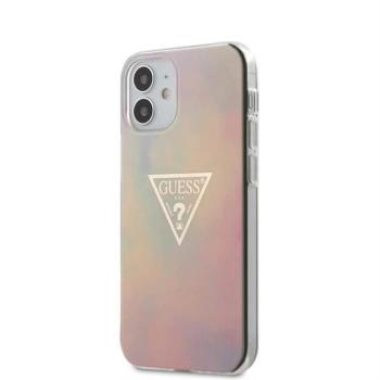 Apple iPhone 12 Mini GUESS GUHCP12SPCUMCGG01 Hátlap - Púder Rózsaszín kép