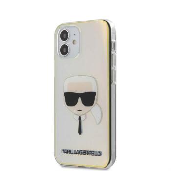 Apple iPhone 12 Mini KARL LAGERFELD KLHCP12MPCKHML Hátlap - Átlátszó kép