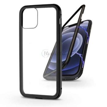 Apple iPhone 12 Mini mágneses, 2 részes hátlap előlapi üveg nélkül - Magneto - fekete kép
