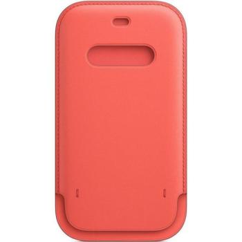 Apple iPhone 12 mini MagSafe-rögzítésű bebújtatós bőr tok, pink citrus kép