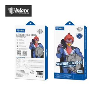 Apple iPhone 12 Pro Max Inkax GL-02 2.5D Full Üvegfólia - Fekete kép