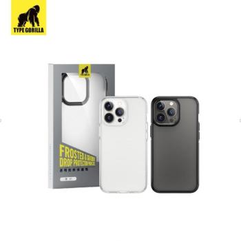 Apple iPhone 12 Pro Max TG Frosted Anti-Drop Hátlap - Átlátszó tok kép