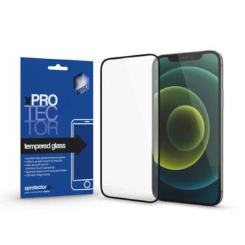 Apple iPhone 12 Pro Max Xprotector Tempered Glass Full Size 3D kijelzővédő üvegfólia, fekete kép