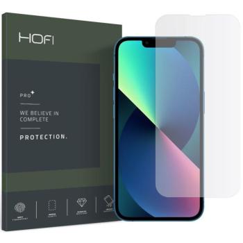 Apple iPhone 13 / 13 Pro / 14 / 16e, Kijelzővédő fólia, ütésálló fólia (az íves részre NEM hajlik rá!), Tempered Glass (üveg), Hybrid Glass Pro Plus, Clear kép