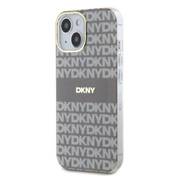 Apple iPhone 13 DKNY DKHMP13MHRHSEE MagSafe Hátlap - Bézs kép