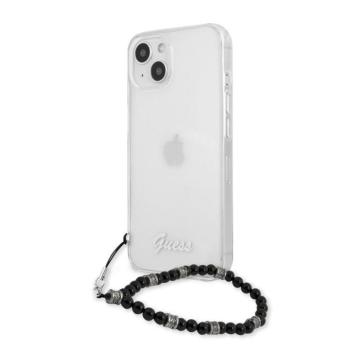 Apple iPhone 13 GUESS GUHCP13MKPSBK TPU Hátlap - Átlátszó kép
