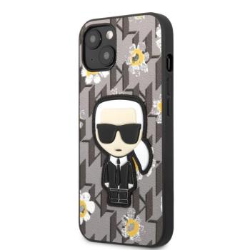 Apple iPhone 13 KARL LAGERFELD KLHCP13MPMNFIK1 Hátlap - Szürke kép