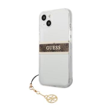 Apple iPhone 13 Mini GUESS GUHCP13SKB4GBR TPU Hátlap - Barna kép