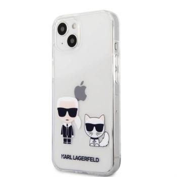 Apple iPhone 13 Mini KARL LAGERFELD KLHCP13SCKTR TPU Hátlap - Átlátszó kép