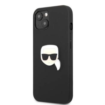 Apple iPhone 13 Mini KARL LAGERFELD KLHCP13SPKMK Hátlap - Fekete kép