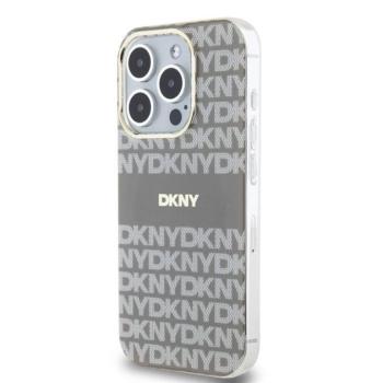 Apple iPhone 13 Pro DKNY DKHMP13LHRHSEE MagSafe Hátlap - Bézs kép