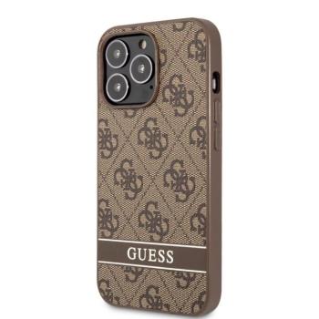 Apple iPhone 13 Pro GUESS GUHCP13LP4SNW Hátlap - Barna kép