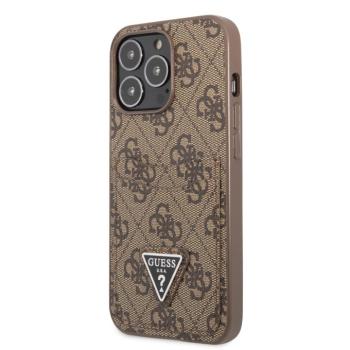 Apple iPhone 13 Pro GUESS GUHCP13LP4TPW Hátlap - Barna kép
