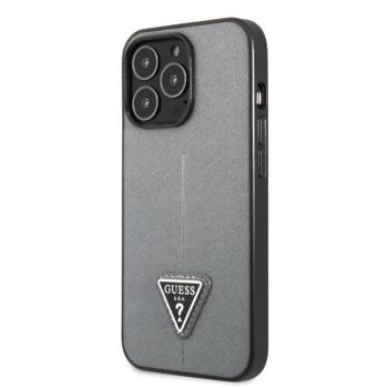 Apple iPhone 13 Pro GUESS GUHCP13LPSATLG Hátlap - Ezüst kép