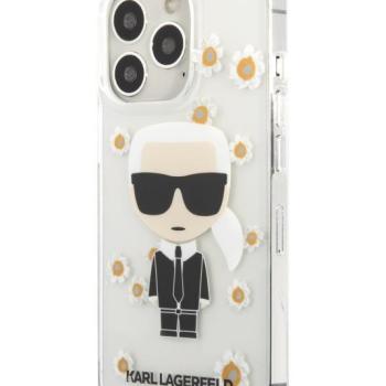 Apple iPhone 13 Pro KARL LAGERFELD KLHCP13LHFLT TPU Hátlap - Átlátszó kép