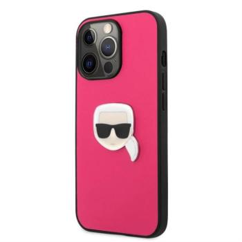 Apple iPhone 13 Pro KARL LAGERFELD KLHCP13LPKMP Hátlap - Rózsaszín kép