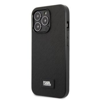 Apple iPhone 13 Pro KARL LAGERFELD KLHCP13LSFMP2K Hátlap - Fekete kép
