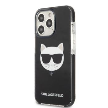 Apple iPhone 13 Pro KARL LAGERFELD KLHCP13LTPECK TPU Hátlap - Fekete kép