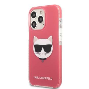 Apple iPhone 13 Pro KARL LAGERFELD KLHCP13LTPECPI TPU Hátlap - Rózsaszín kép