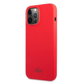 Apple iPhone 13 Pro Lacoste LCHCP13LSR Liquid Hátlap - Piros kép