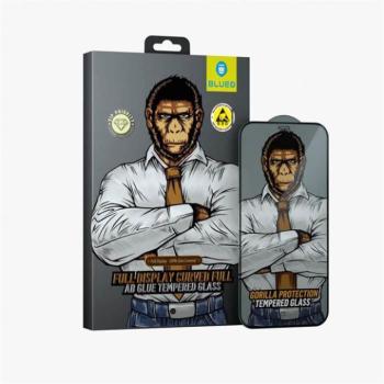 Apple iPhone 13 Pro Max Blueo ESD VIP USA Gorilla 2.5D Üvegfólia - Fekete kép